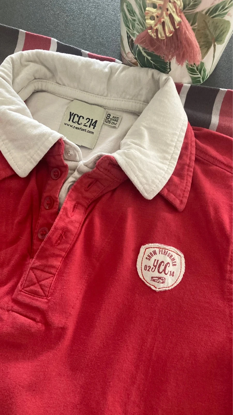 Boy's 8-year-old polo top clothing – photo 6